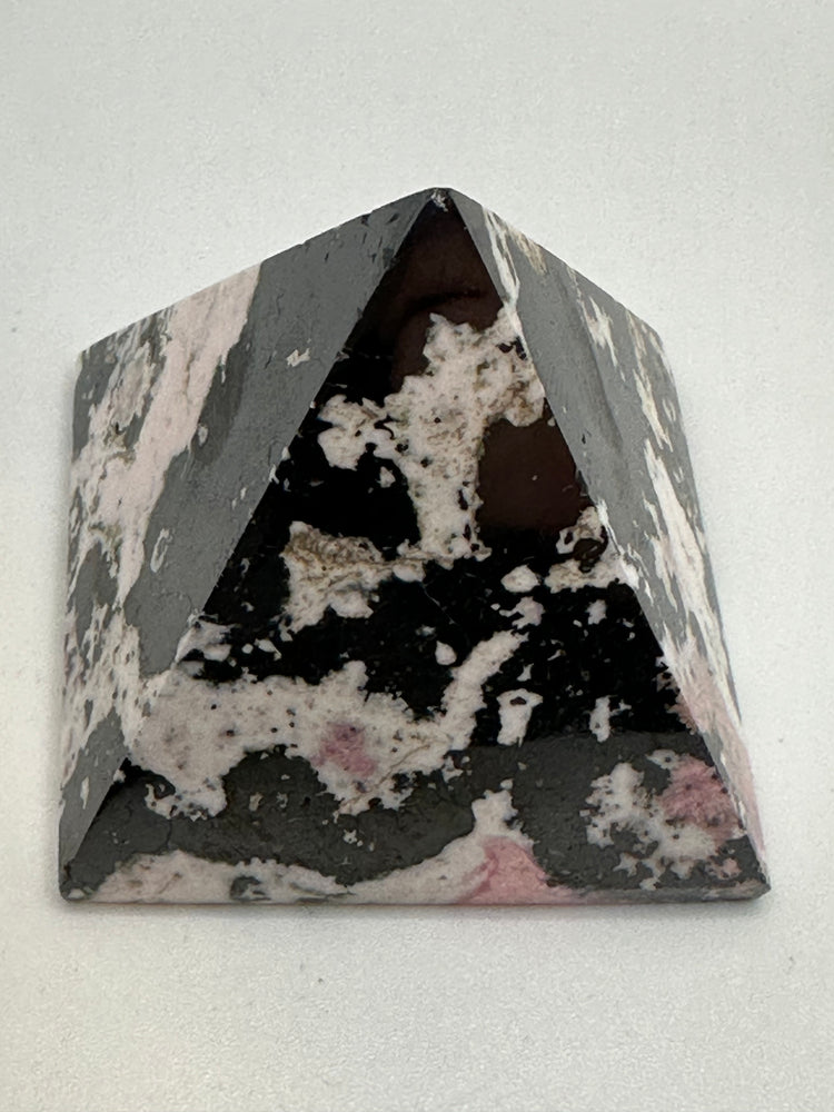 Rhodonite Pyramids