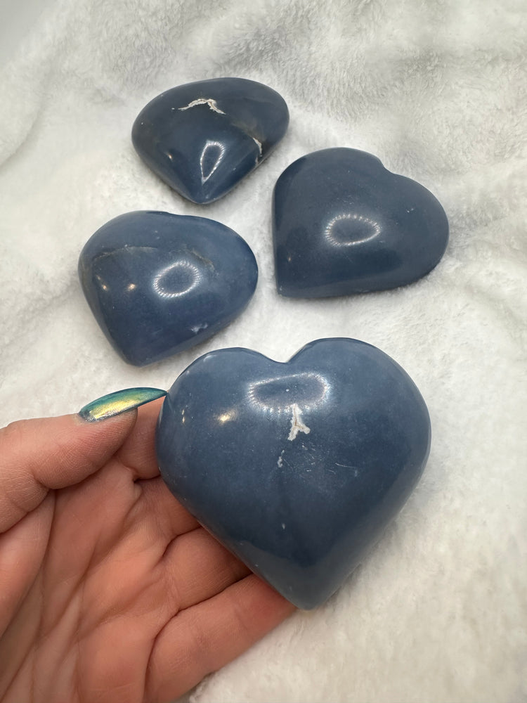 Angelite Hearts