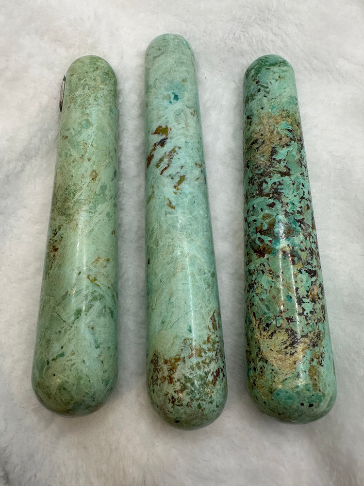 Chrysocolla Massage Wands