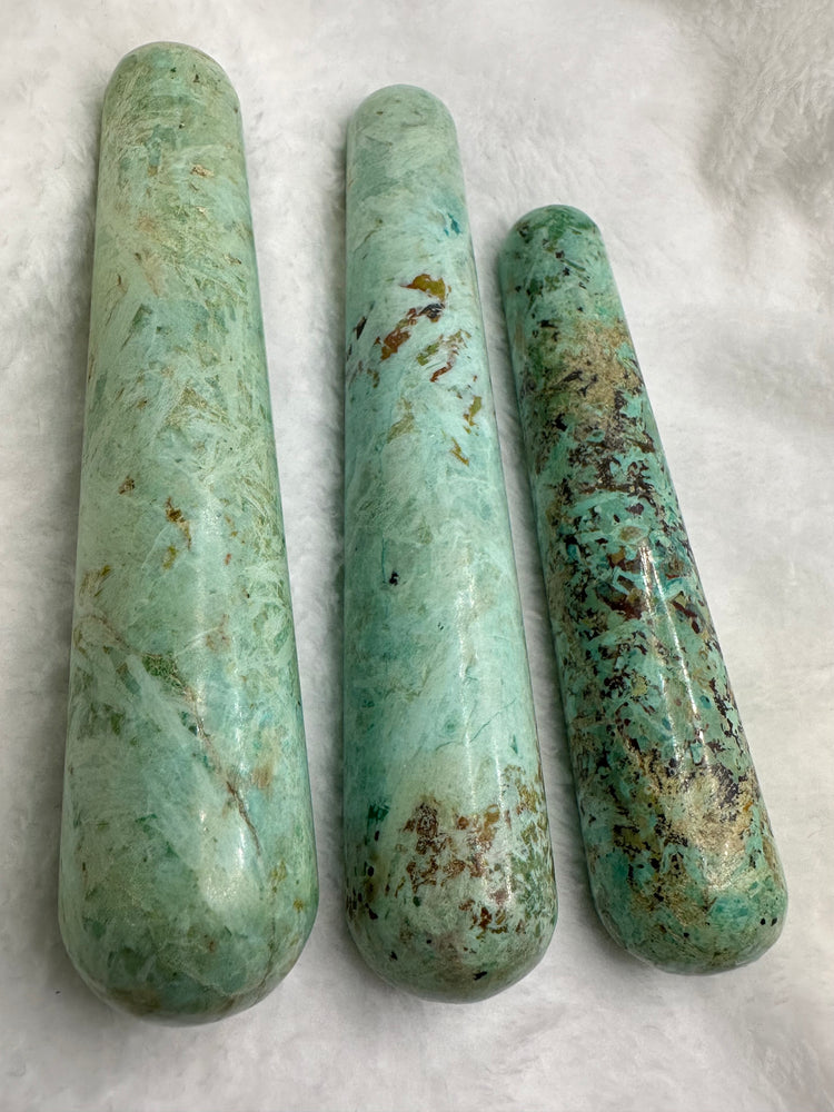 Chrysocolla Massage Wands