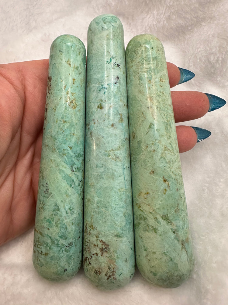 Chrysocolla Massage Wands