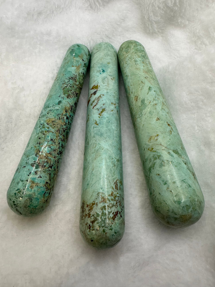 Chrysocolla Massage Wands