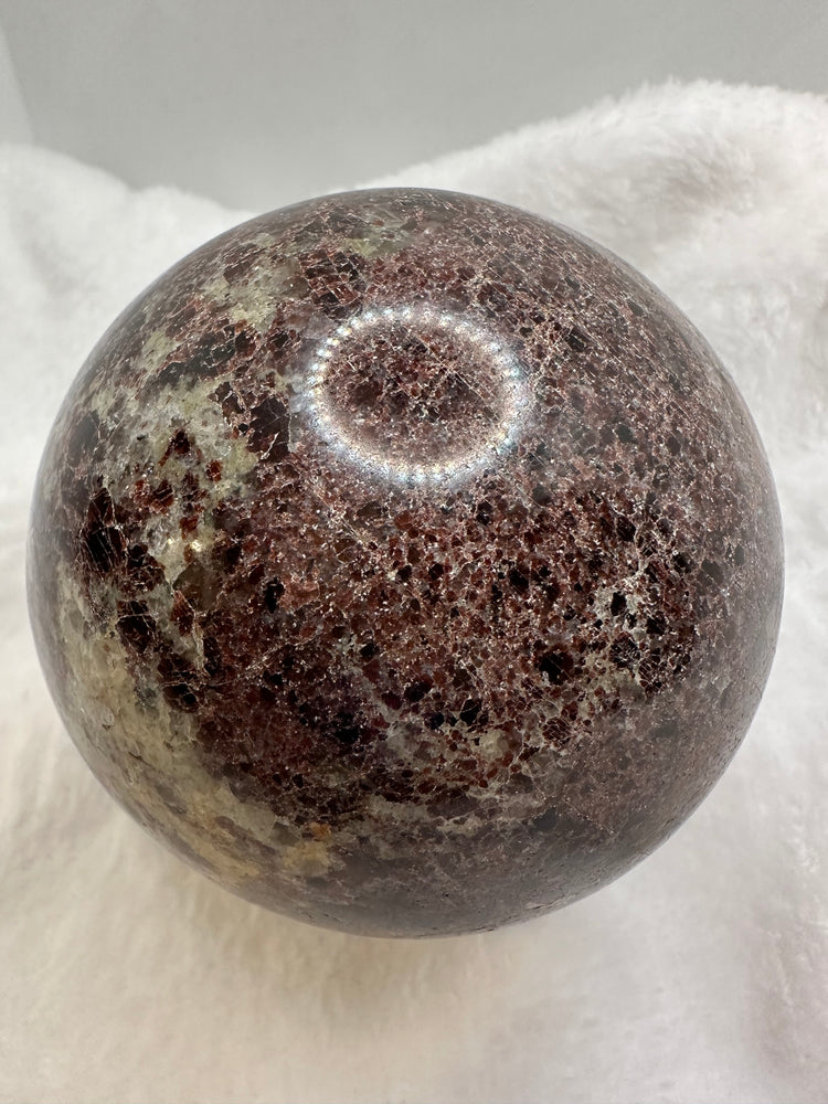 Red Garnet Sphere
