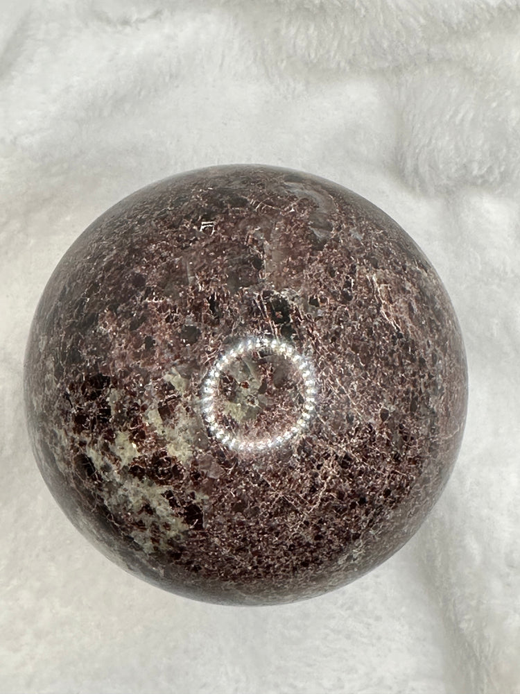 Red Garnet Sphere