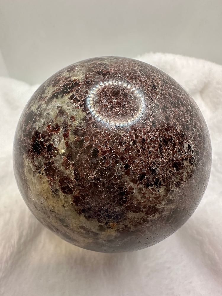 Red Garnet Sphere