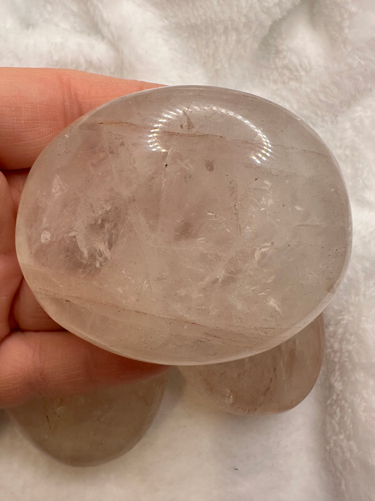 Fire Quartz Palm Stones