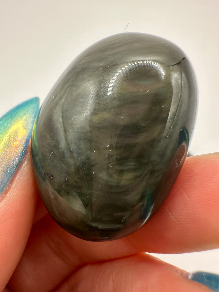 Velvet Sheen Obsidian Tumbles