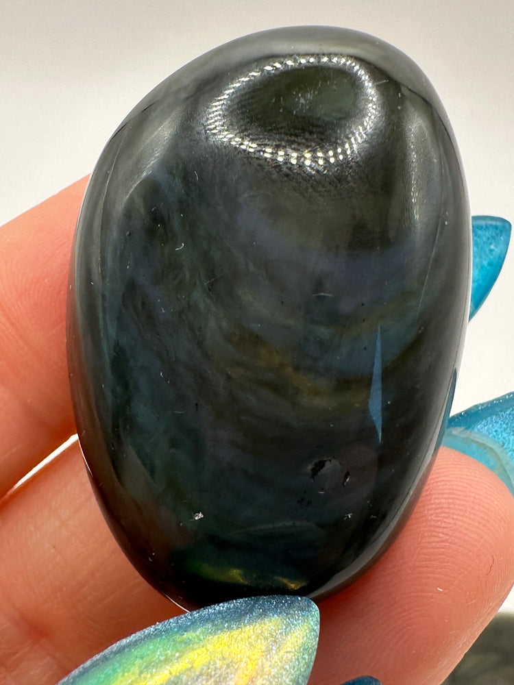 Velvet Sheen Obsidian Tumbles
