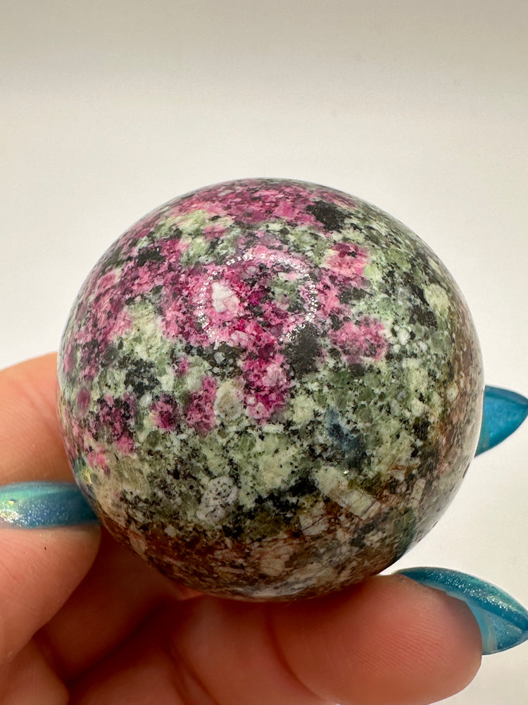 Ruby in Epidote Sphere