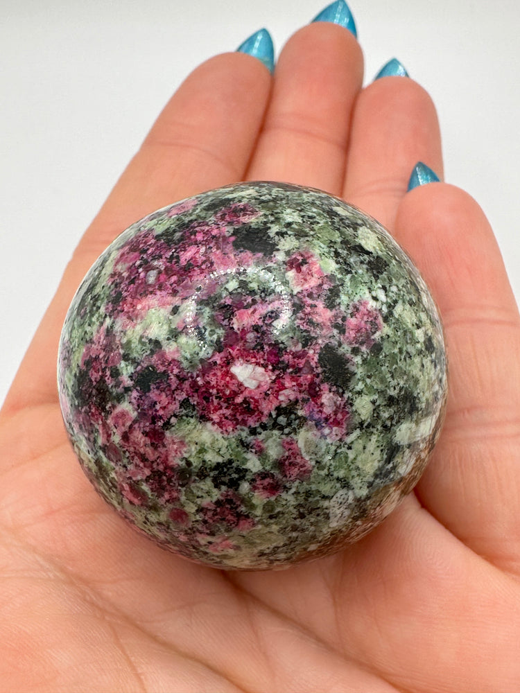 Ruby in Epidote Sphere