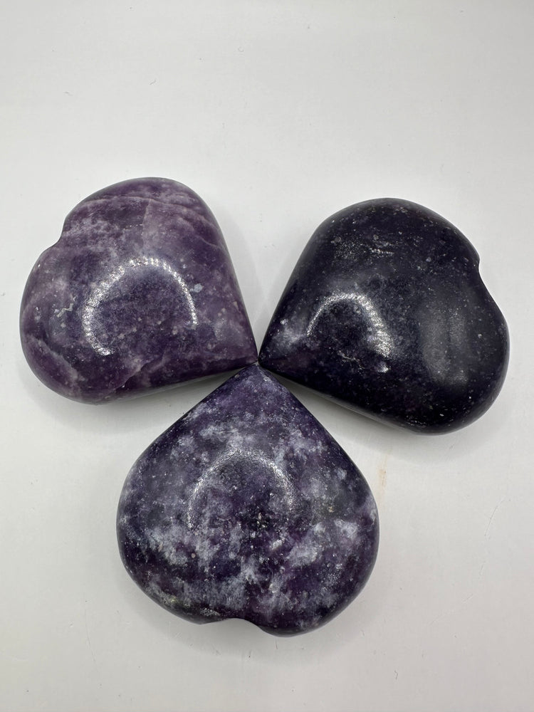 Lepidolite Hearts Small