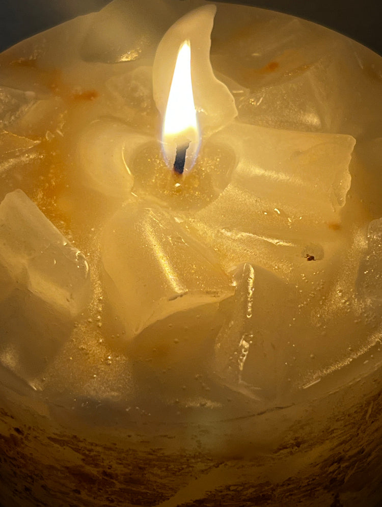 Crystal Mystery Candle