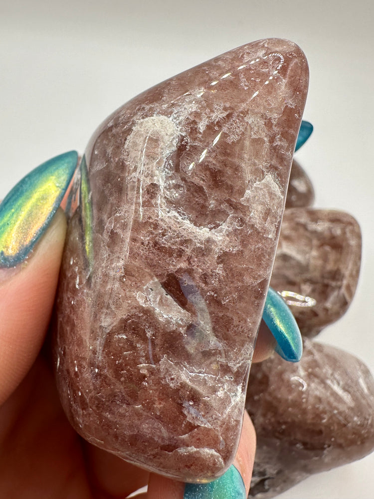 Cherry Tanzberry Quartz Tumbles
