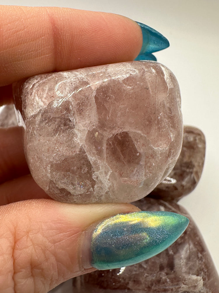 Cherry Tanzberry Quartz Tumbles