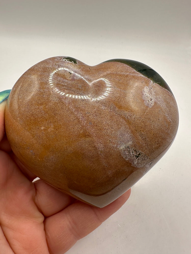 Ocean Jasper Hearts