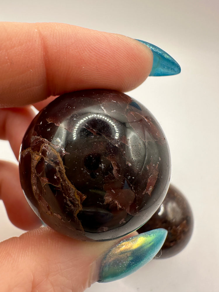 Star Garnet Spheres