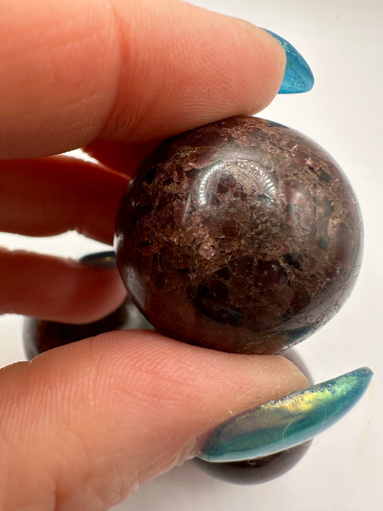 Star Garnet Spheres
