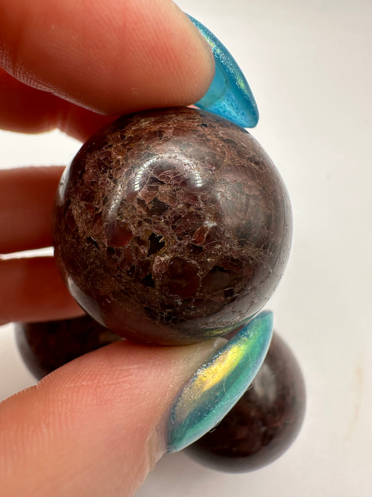 Star Garnet Spheres