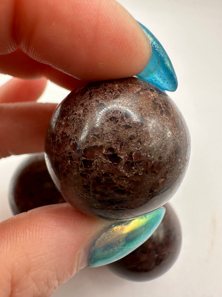 Star Garnet Spheres