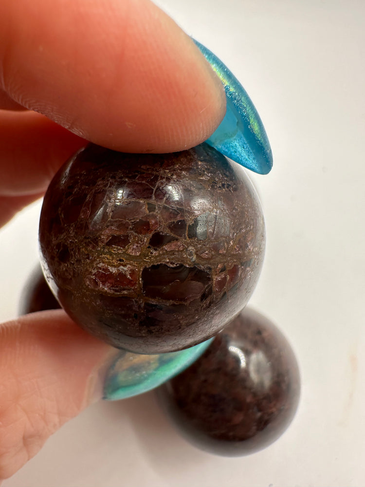 Star Garnet Spheres
