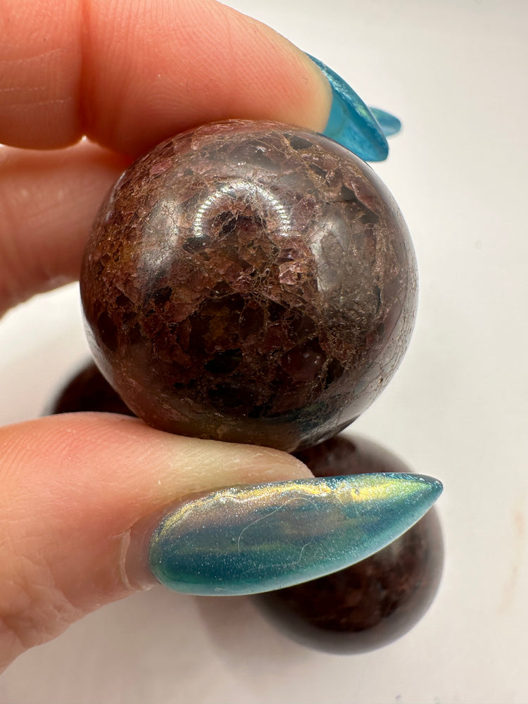Star Garnet Spheres