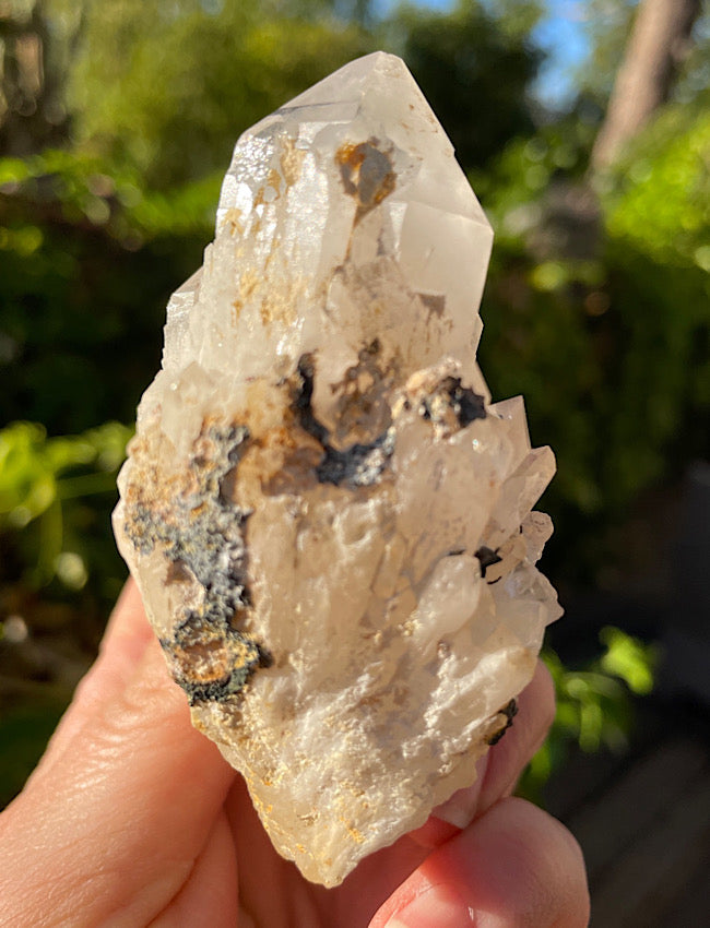 Candle Quartz Cluster