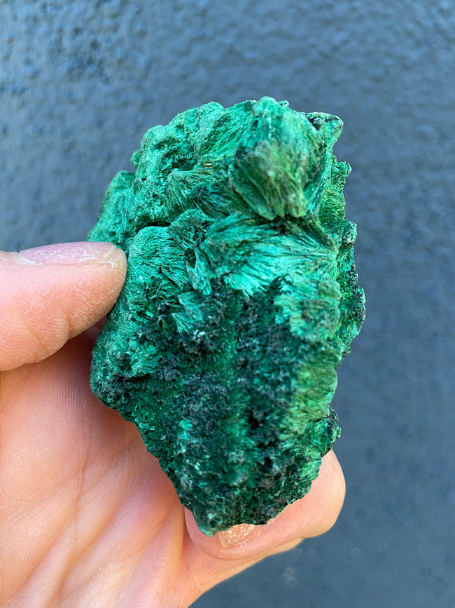 Fibrous Malachite