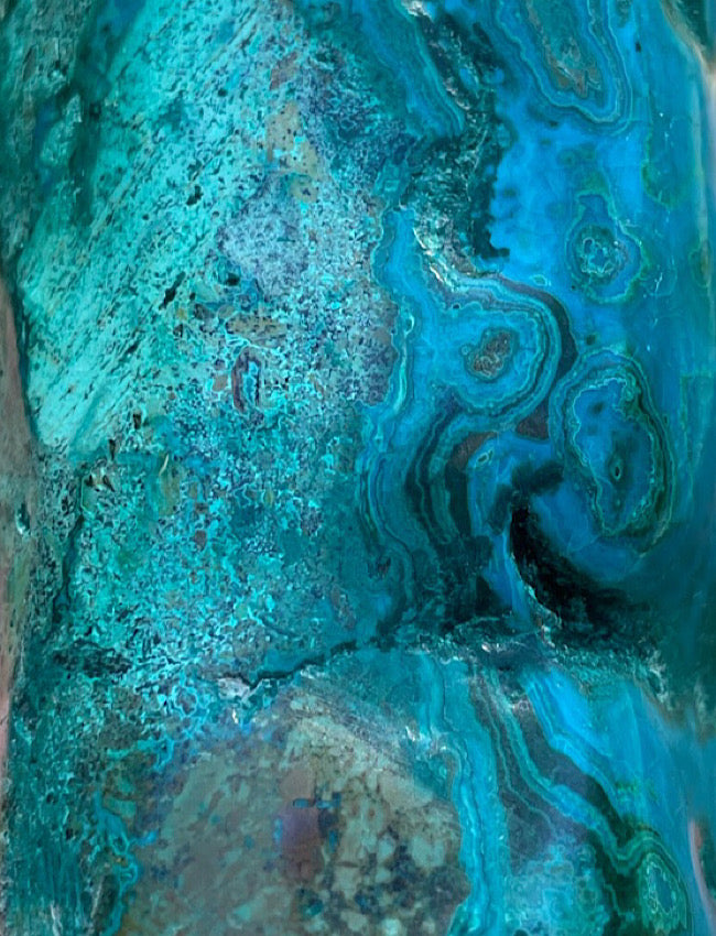 Malachite Chrysocolla Free Form