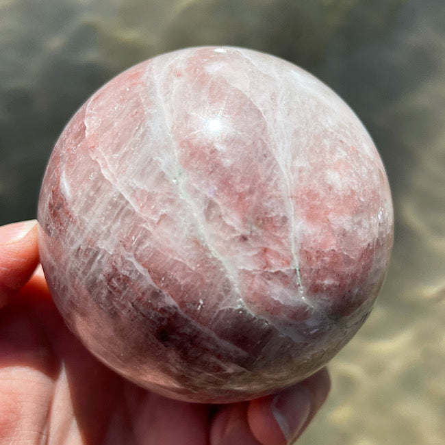 Rose Calcite Sphere