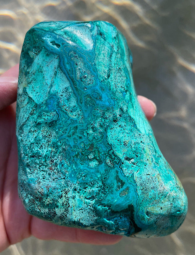 Malachite Chrysocolla Free Form
