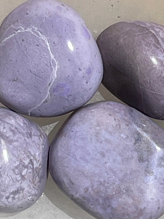 Lavender Jade Tumbled