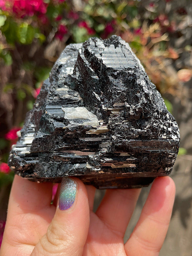 Black Tourmaline & Mica