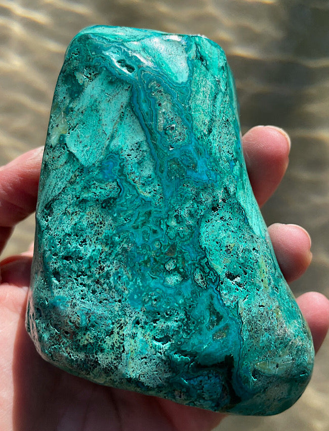Malachite Chrysocolla Free Form