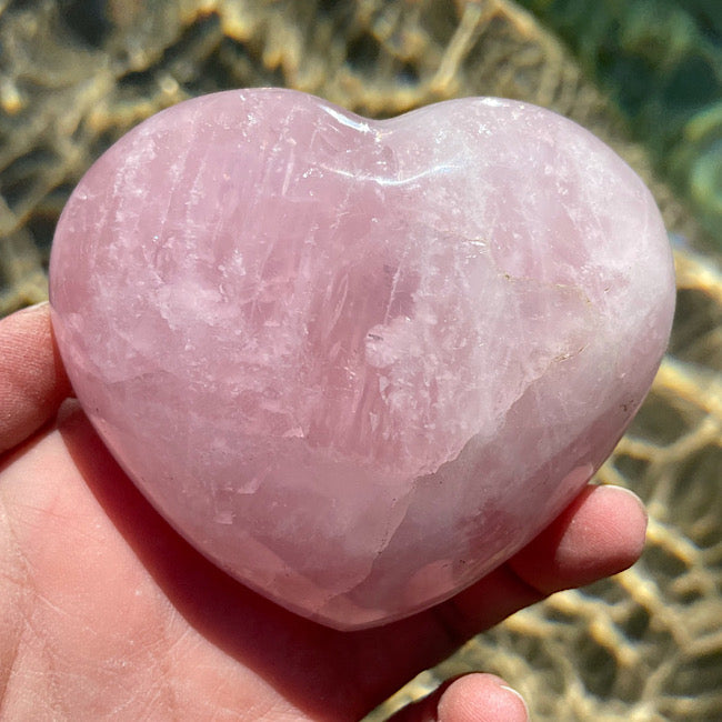 Rose Quartz Heart