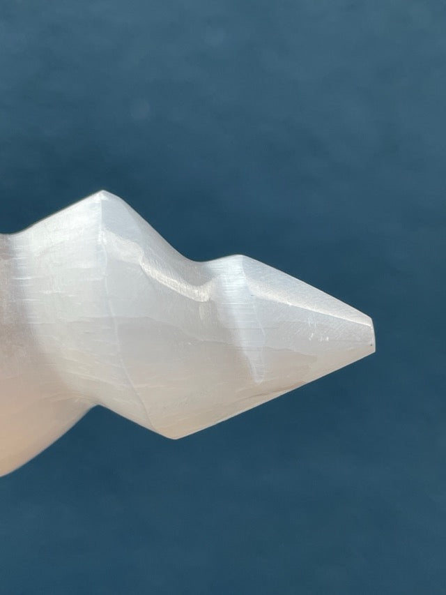 Satin Spar Selenite Spiral