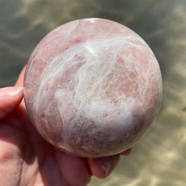 Rose Calcite Sphere
