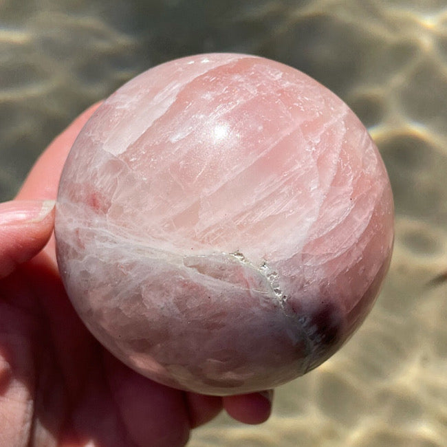 Rose Calcite Sphere
