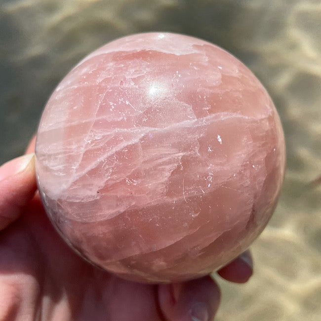 Rose Calcite Sphere