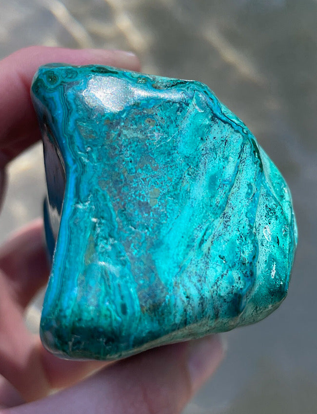 Malachite Chrysocolla Free Form