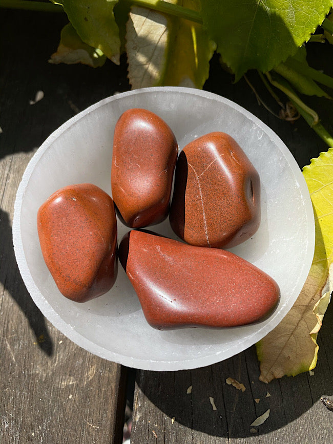 Red Jasper Tumbled