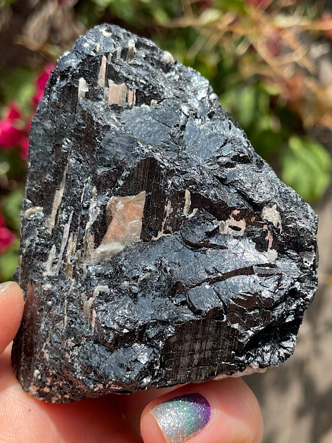 Black Tourmaline & Mica