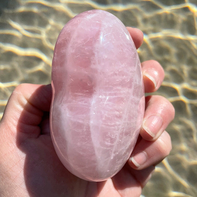 Rose Quartz Heart