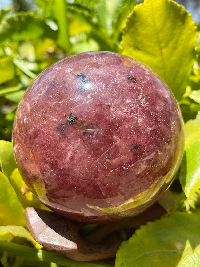 Strawberry Quartz Sphere