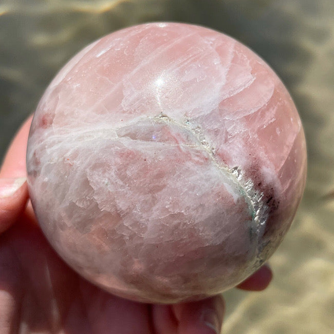 Rose Calcite Sphere