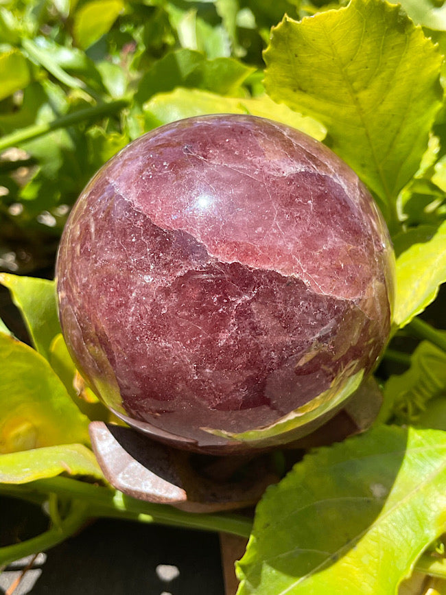 Strawberry Quartz Sphere