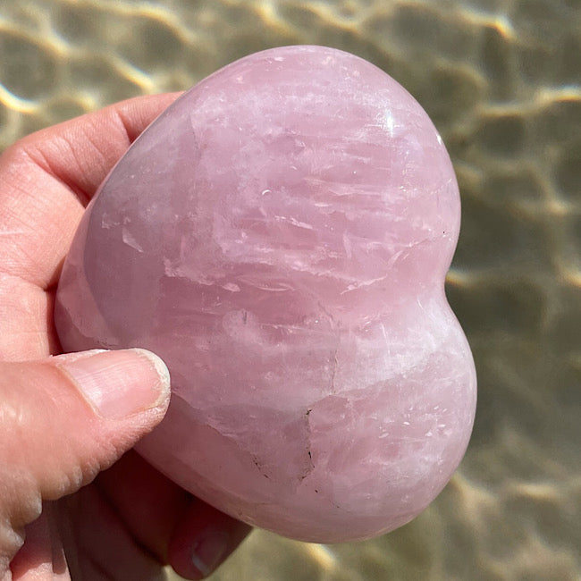 Rose Quartz Heart