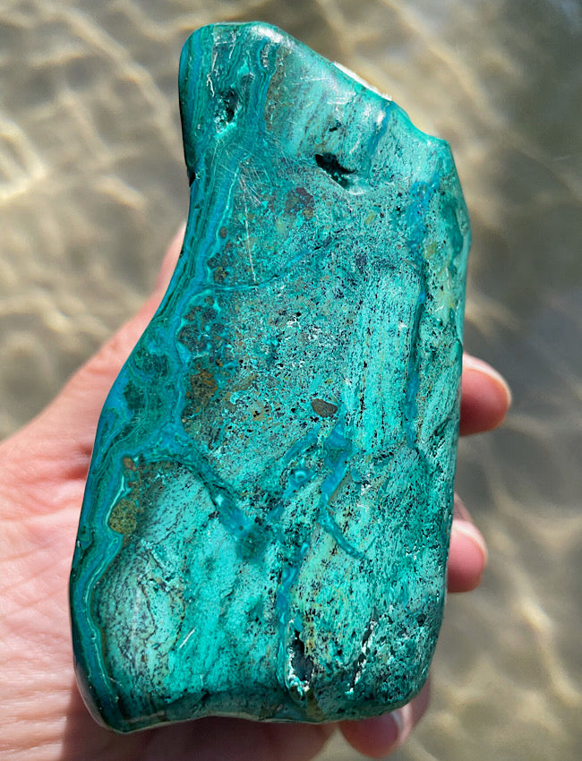Malachite Chrysocolla Free Form