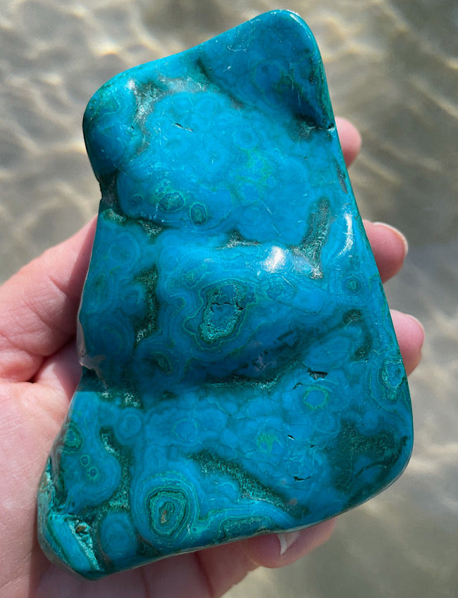 Malachite Chrysocolla Free Form