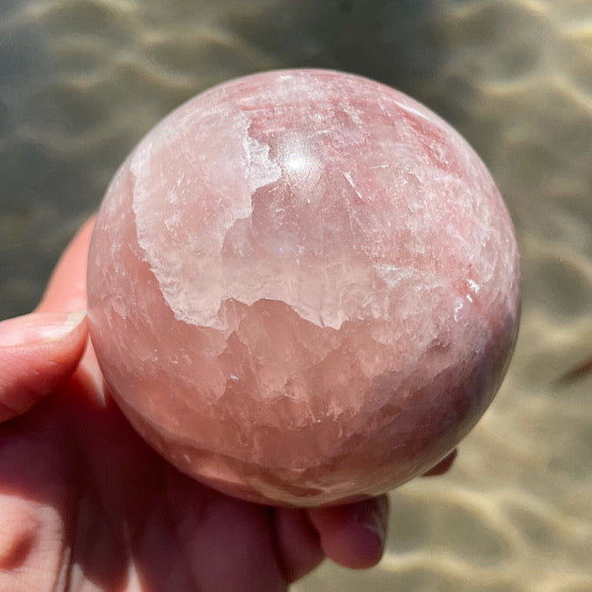 Rose Calcite Sphere