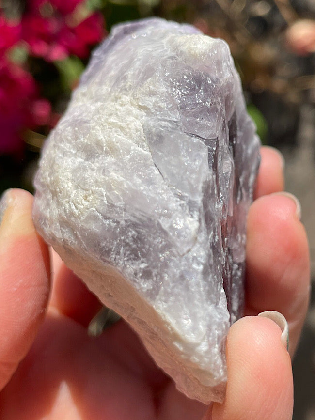Amethyst Raw Formation with Polished Tips